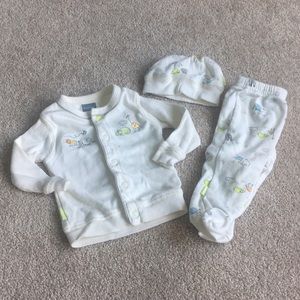 🦋FREE SHIP $50🦋 Kushies Wild Animal Baby Set 0-3